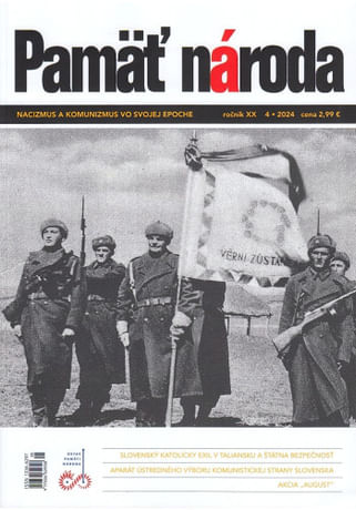 Časopis: Pamäť národa 4/2024