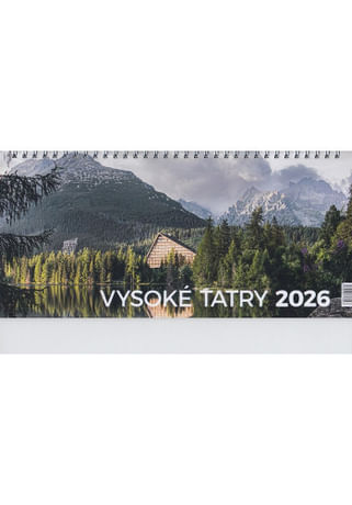 Kalendár: Vysoké Tatry, stolový - 2026 (GW)