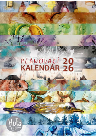Kalendár: plánovací, nástenný - 2026 (HUFA)