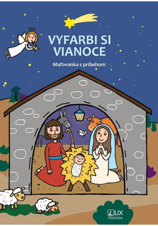 Vyfarbi si Vianoce - Maľovanka s príbehom