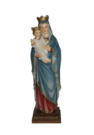 Socha: Panna Mária Kráľovná - 22 cm