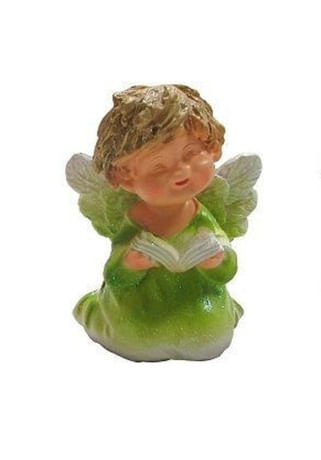 ​Anjel: zelený - 8 cm