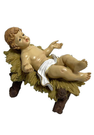 Jezuliatko v jasliach - 21 cm