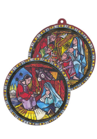 Vianočná ozdoba: betlehem