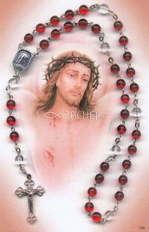 Obrázok: Ruženec k predrahej krvi