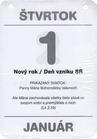 Kalendár: Lectio divina, trhací - 2026