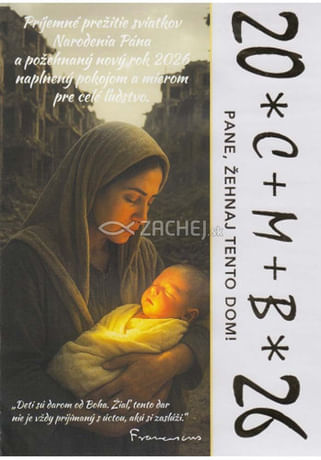 Nálepka Trojkráľová 2026