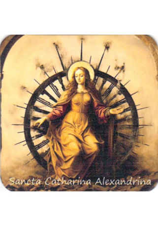 Magnetka: svätá Katarína Alexandrijská