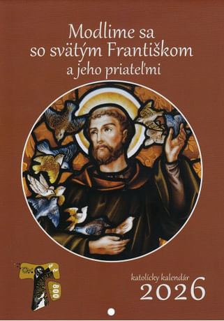 Kalendár: Modlime sa so svätým Františkom, nástenný - 2026