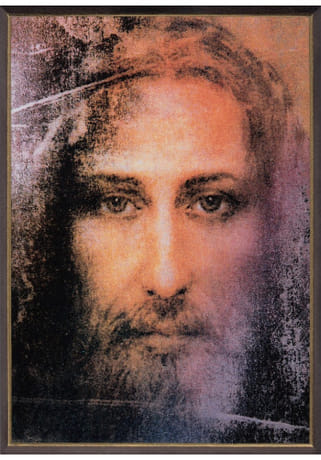 Obraz na dreve: Turínske plátno (A4)