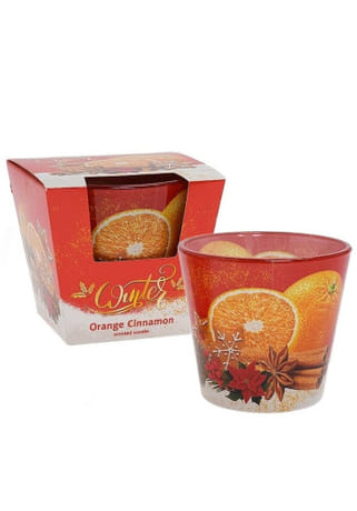 Sviečka: Winter Orange Cinnamon - voňavá