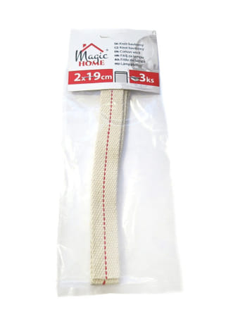 Knôt: bavlnený, plochý - 3 ks