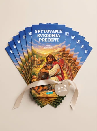 8 + 2 zadarmo - Spytovanie svedomia pre deti podľa Desatora