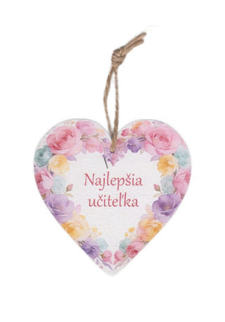 Magnetka: Najlepšia učiteľka, drevená