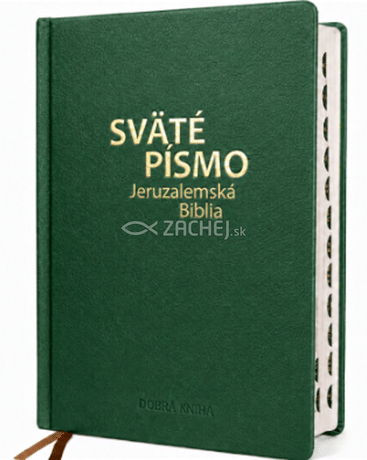Sväté písmo - Jeruzalemská Biblia - zelená (veľká)