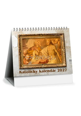 Kalendár: katolícky, stolový - 2027 (PG)