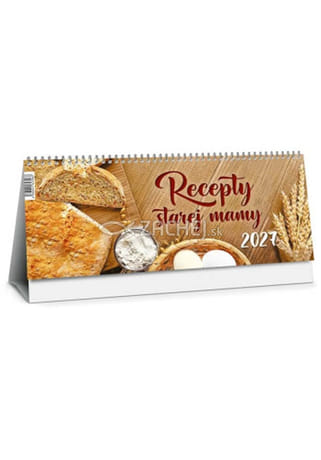 Kalendár: Recepty starej mamy, stolový - 2027 (PG)