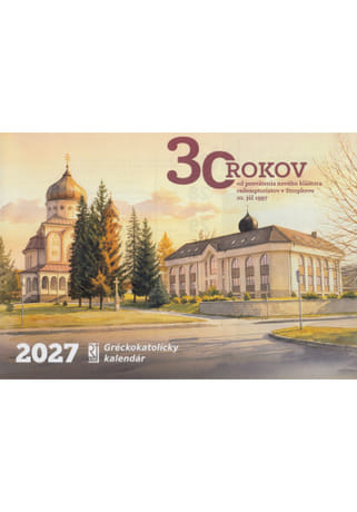 Kalendár: gréckokatolícky, stolový - 2027