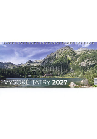 Kalendár: Vysoké Tatry, stolový - 2027 (GW)