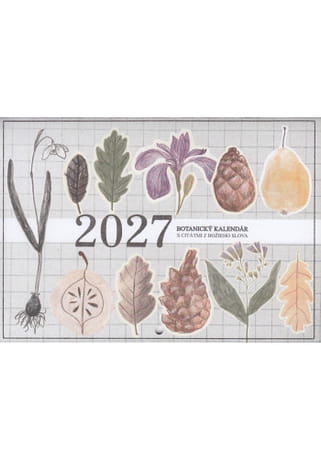 Kalendár: botanický, nástenný - 2027