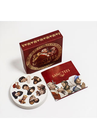 Sanctees - postrehová kartová hra so svätými