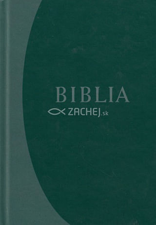 Biblia maďarská – zelená