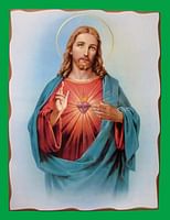 Obraz na dreve: Srdce Pána Ježiša (40 x 30 cm)